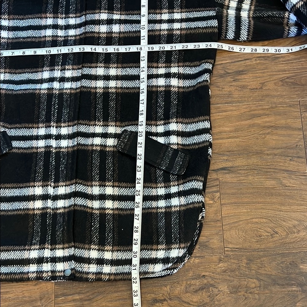 Women’s Steve Madden Wool & Cotton Black Coat - Picture 6 of 13